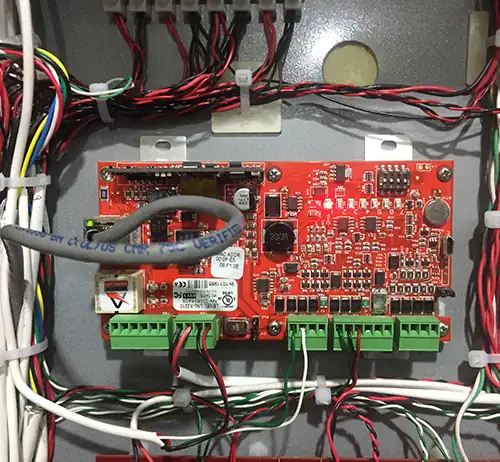Cableado estructurado industrial para nodos de seguridad en planta